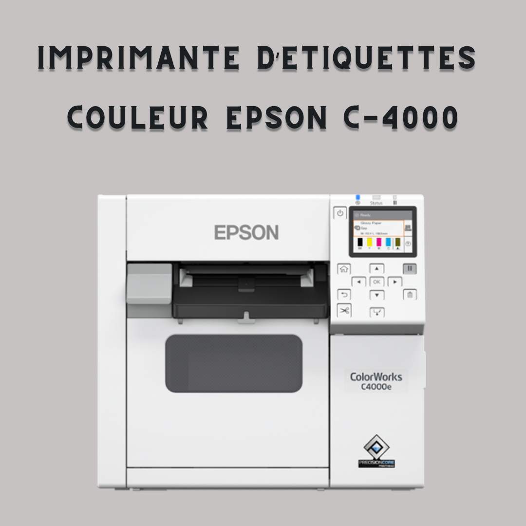 Imprimante couleur compacte EPSON ColorWorks C-4000